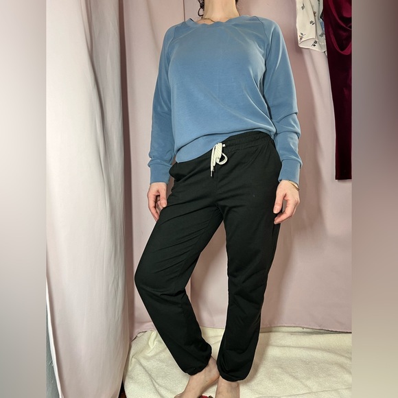 Athleta Brand.  long sleeve light sweatshirt. Royal Blue Small. Extra soft. - Picture 2 of 5